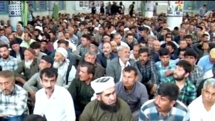 عزاداری مهاجران افغانستانی ساکن اصفهان در شهادت حجت الاسلام رئیسی