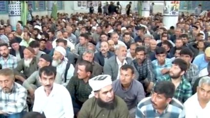 عزاداری مهاجران افغانستانی ساکن اصفهان در شهادت حجت الاسلام رئیسی