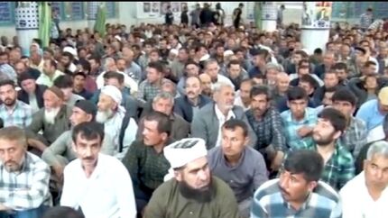 عزاداری مهاجران افغانستانی ساکن اصفهان در شهادت حجت الاسلام رئیسی