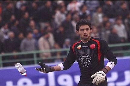 شکایت یک دروازه‌بان از پرسپولیس