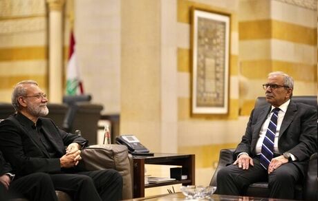 لاریجانی با نخست وزیر لبنان دیدار کرد