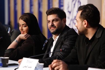 شوخی سام درخشانی با پیمان قاسمخانی در نشست خبری