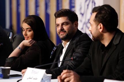 شوخی سام درخشانی با پیمان قاسمخانی در نشست خبری