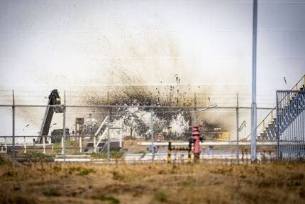 انفجار در بزرگترین بندر اروپا