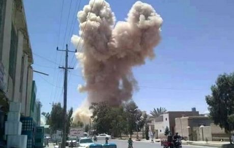 انفجارها، افغانستان را نیز به لرزه درآورد