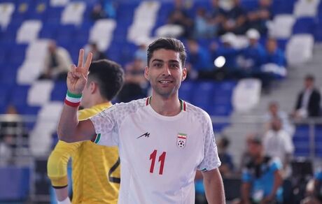 برد پرگل تیم ملی فوتسال مقابل گرینلند