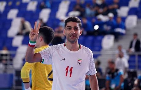 برد پرگل تیم ملی فوتسال مقابل گرینلند