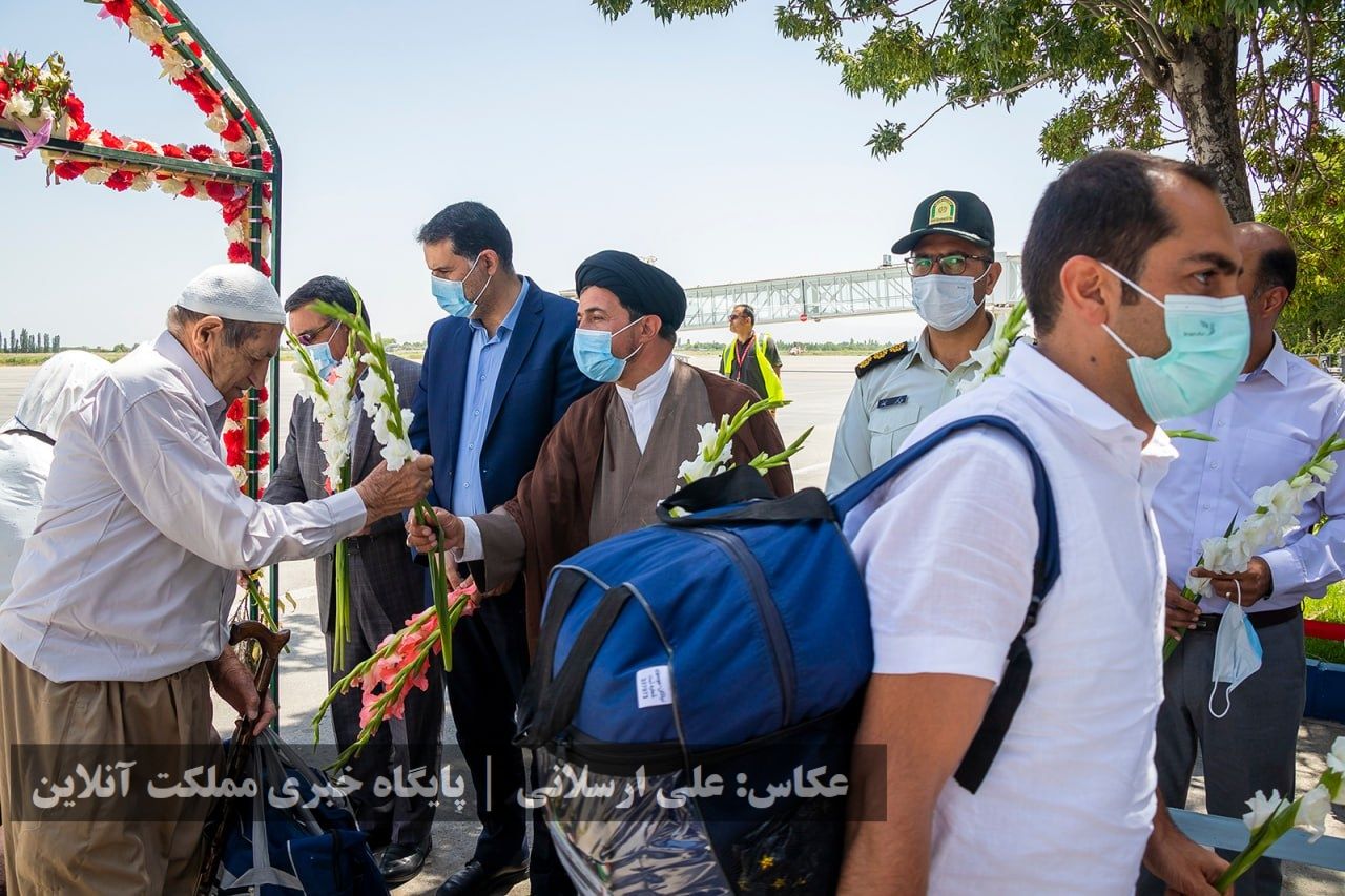 بازگشت حجاج آذربایجان‌غربی از سرزمین وحی