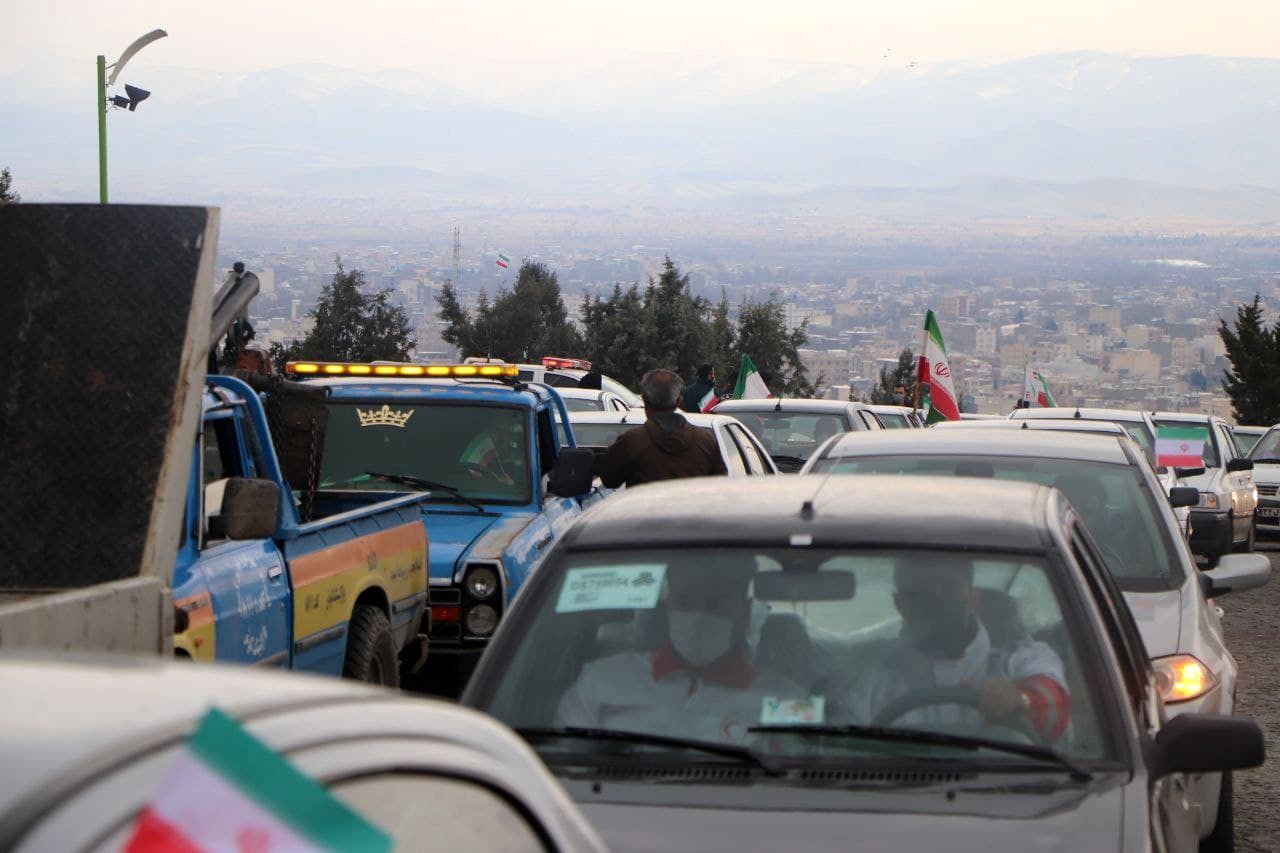 مراسم راهپیمایی ٢٢ بهمن در نقاط مختلف کشور