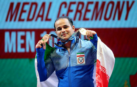 ملی‌پوش وزنه‌برداری: با تکرار رکورد شخصی مدال طلا گرفتم