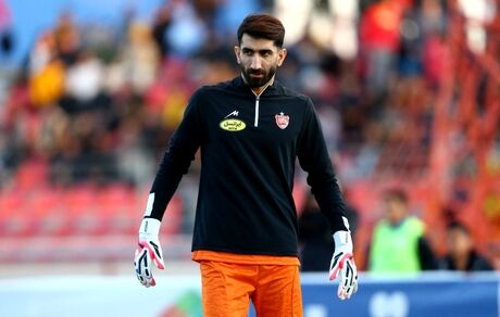 بیرانوند: روی قهرمانی پرسپولیس حساب نکنید