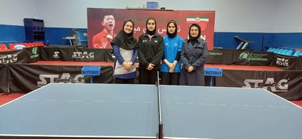 مشخص شدن ترکیب تیم ملی تنیس روی میز زنان ایران برای مسابقات قهرمانی جهان ۲۰۲۶ لندن