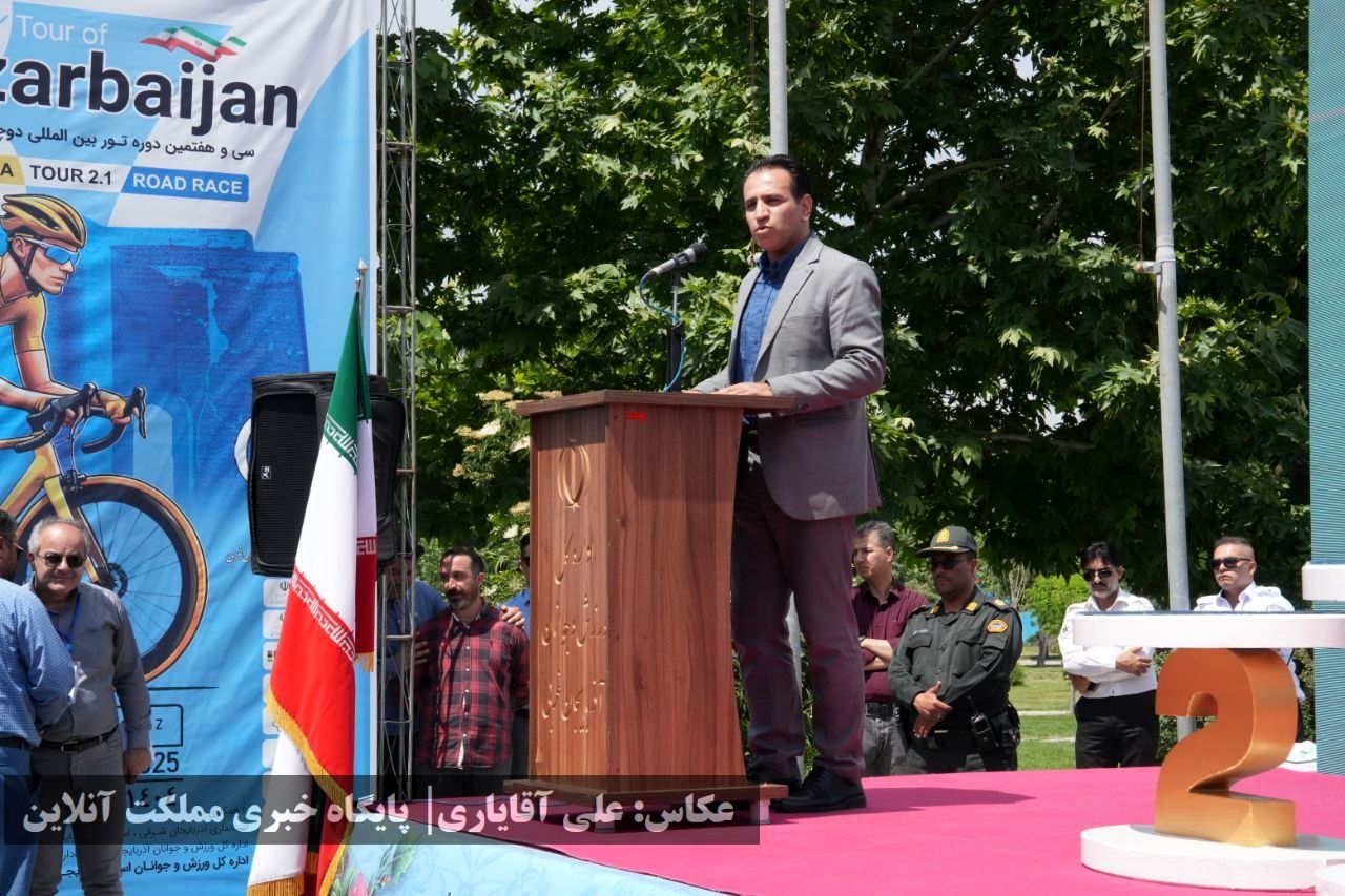 مرحله نخست سی و هفتمین دوره تور دوچرخه سواری ایران آذربایجان از نگاه دوربین