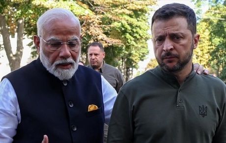 امضای چهار سند همکاری بین اوکراین و هندوستان