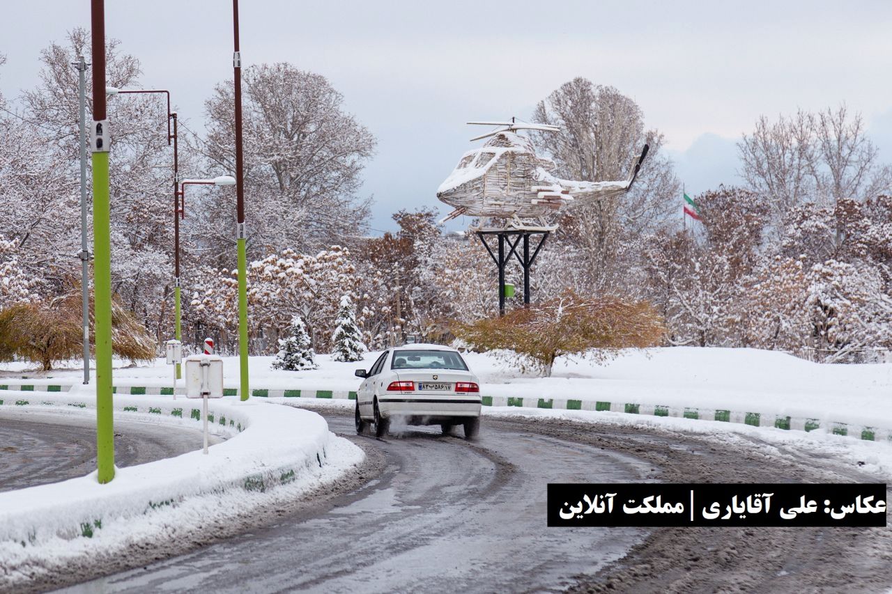 نیمه نخست زمستان ارومیه گذشت / دو ماه متفاوت بی و با برف