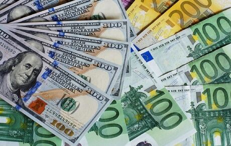 قیمت دلار و یورو در۲۰ تیر
