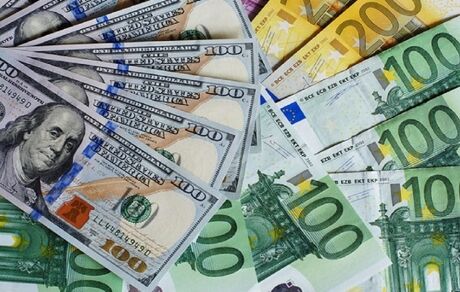 قیمت دلار و یورو در۲۰ تیر