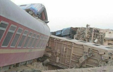 انتشار گزارش سانحه خروج قطار مشهد – یزد از ریل