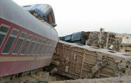 بازداشت مقصران حادثه تصادف قطار طبس-یزد