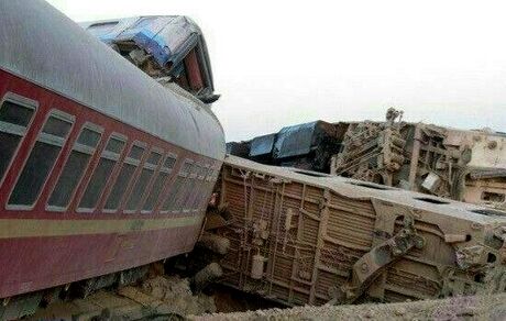 بازداشت مقصران حادثه تصادف قطار طبس-یزد