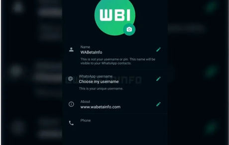 یوزرنیم به واتس‌اپ می‌آید