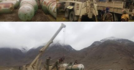 طالبان مخفیگاه موشک‌های روسی را در افغانستان پیدا کرد