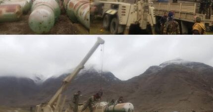 طالبان مخفیگاه موشک‌های روسی را در افغانستان پیدا کرد