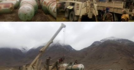 طالبان مخفیگاه موشک‌های روسی را در افغانستان پیدا کرد