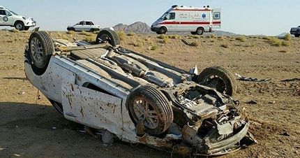 ۵ فوتی و مصدوم در واژگونی سمند در جاده ارومیه تبریز