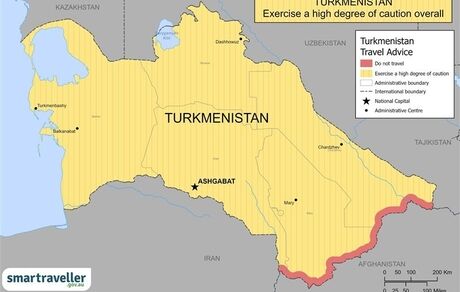 روس‌ها مدعی شدند: نظامیان آمریکایی با لباس غیرنظامی در ترکمنستان هستند