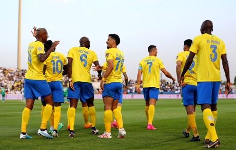 صعود النصر با درخشش رونالدو