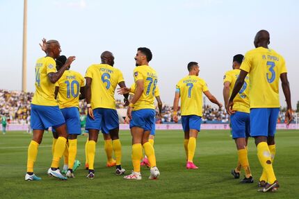 صعود النصر با درخشش رونالدو