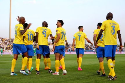 صعود النصر با درخشش رونالدو