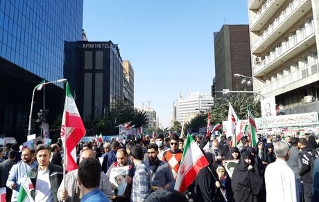 قطعنامه پایانی راهپیمایی سراسری یوم الله ۱۳ آبان ۱۴۰۱ خوانده شد