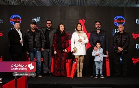 عکس| پرویز پرستویی و الناز شاکردوست در اکران خصوصی فیلم «مطرب»
