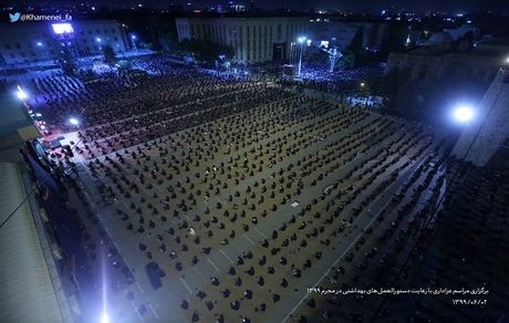 رهبر انقلاب از برگزار‌کنندگان و مداحان مجالس عزاداری محرم تشکر کردند