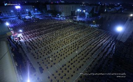 رهبر انقلاب از برگزار‌کنندگان و مداحان مجالس عزاداری محرم تشکر کردند