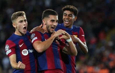 برد بارسلونا و فاینورد در لیگ قهرمانان اروپا