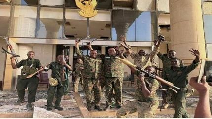 کاخ ریاست جمهوری سودان پس گرفته شد