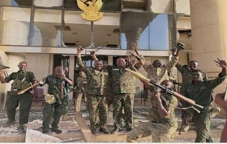 کاخ ریاست جمهوری سودان پس گرفته شد