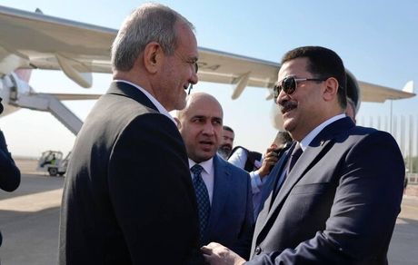 رییس جمهور وارد عراق شد