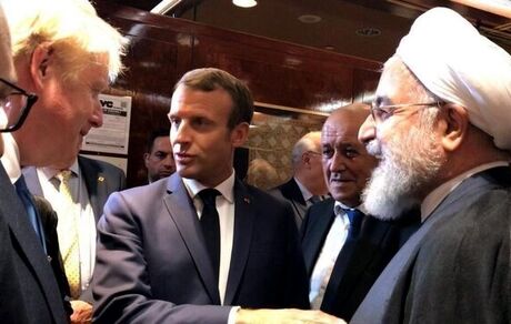 دیدار همزمان روحانی با مکرون و جانسون/ انتقاد تند از بیانیه اروپا