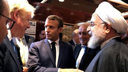دیدار همزمان روحانی با مکرون و جانسون/ انتقاد تند از بیانیه اروپا