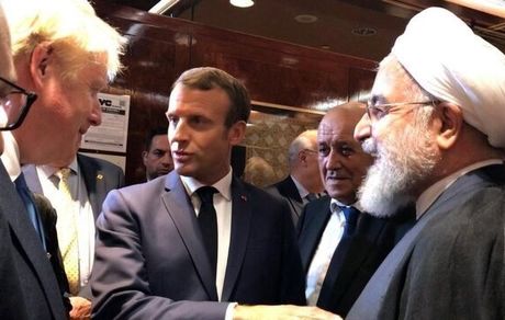 دیدار همزمان روحانی با مکرون و جانسون/ انتقاد تند از بیانیه اروپا