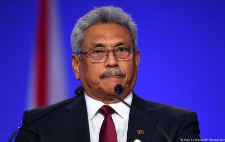 رئیس جمور فراری سری‌لانکا با ای‌میل استعفا کرد