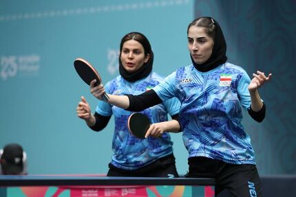 تیم دونفره تنیس روی میز زنان ایران قهرمان بازی‌های کشورهای اسلامی ۲۰۲۵ شد