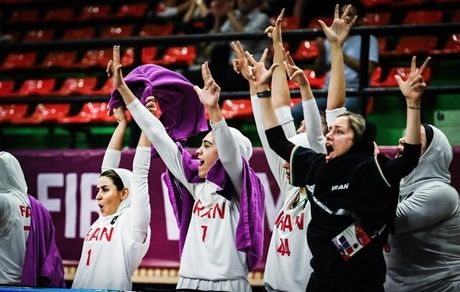 برد تیم ملی بسکتبال زنان ایران  در کاپ دسته دوم آسیا