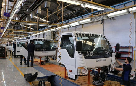 کامیون جدید ۸ تن ایرانی رونمایی شد