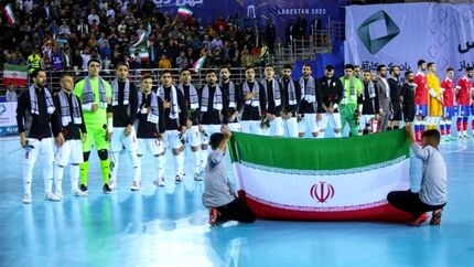 ایران کاندیدای برترین تیم ملی فوتسال جهان