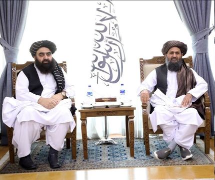 هیات طالبان در راه تهران
